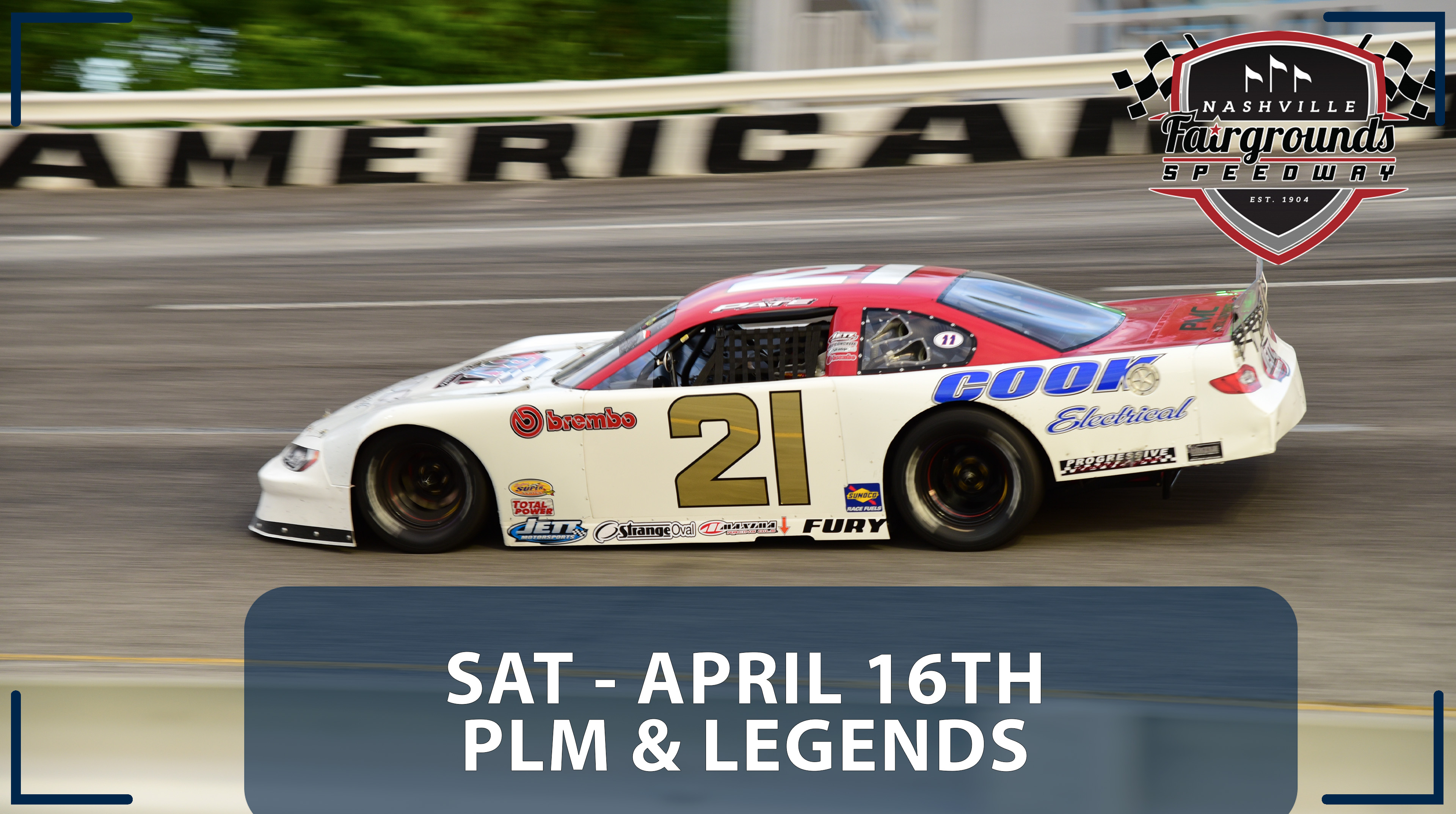 Replay - Pro Late Models and Legends at Nashville - 4.16.22