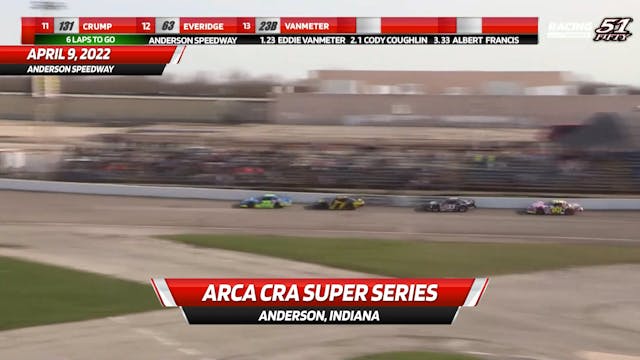 Last Five Laps - ARCA CRA Super Serie...