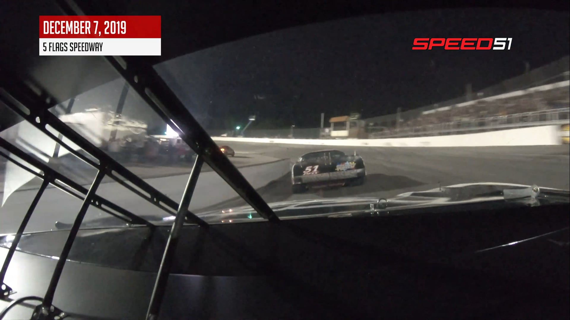 Bubba Pollard, Snowflake 100 at Five Flags - On Board - Dec, 7, 2019