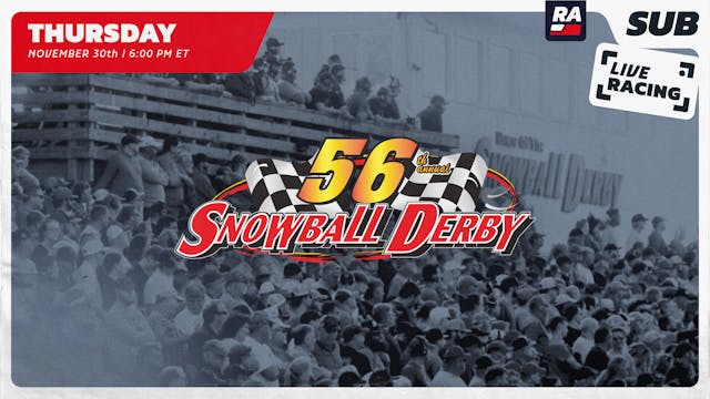 Replay - Snowball Derby Thursday at 5...