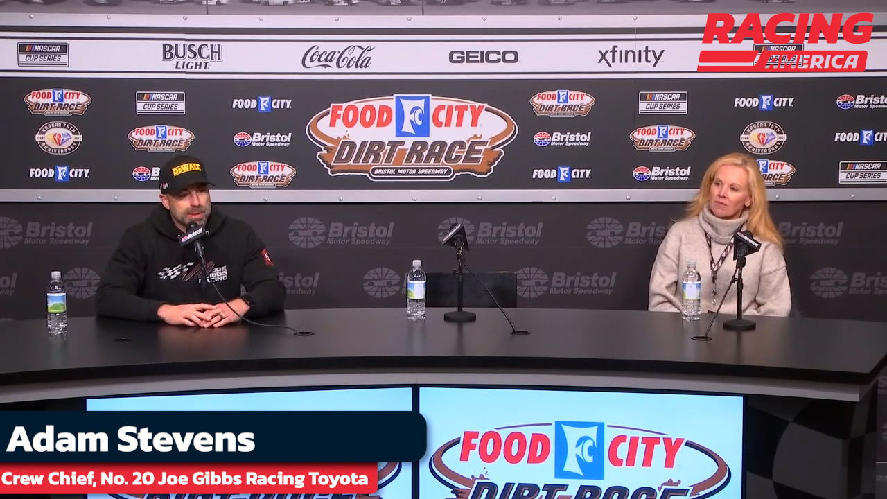 Adam Stevens Bristol Dirt Post-Race Press Conference