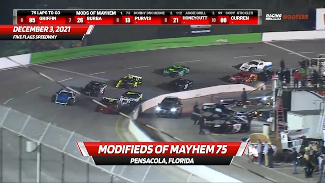 Modifieds of Mayhem 75 at the Snowball Derby - Highlights - 12.3.21