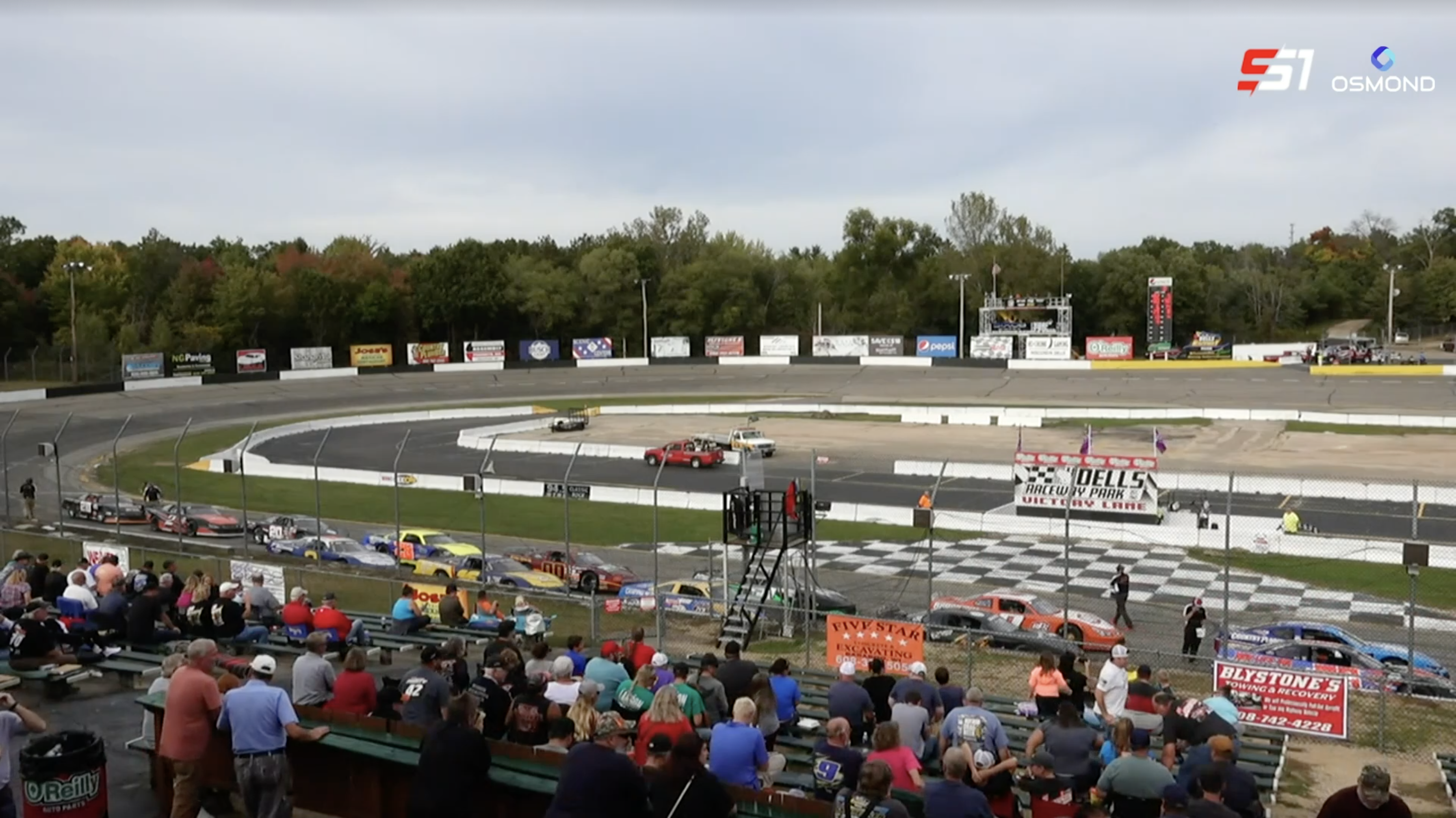 TUNDRA Super Late Models at Dells Raceway - Highlights.- Sept. 26, 2021