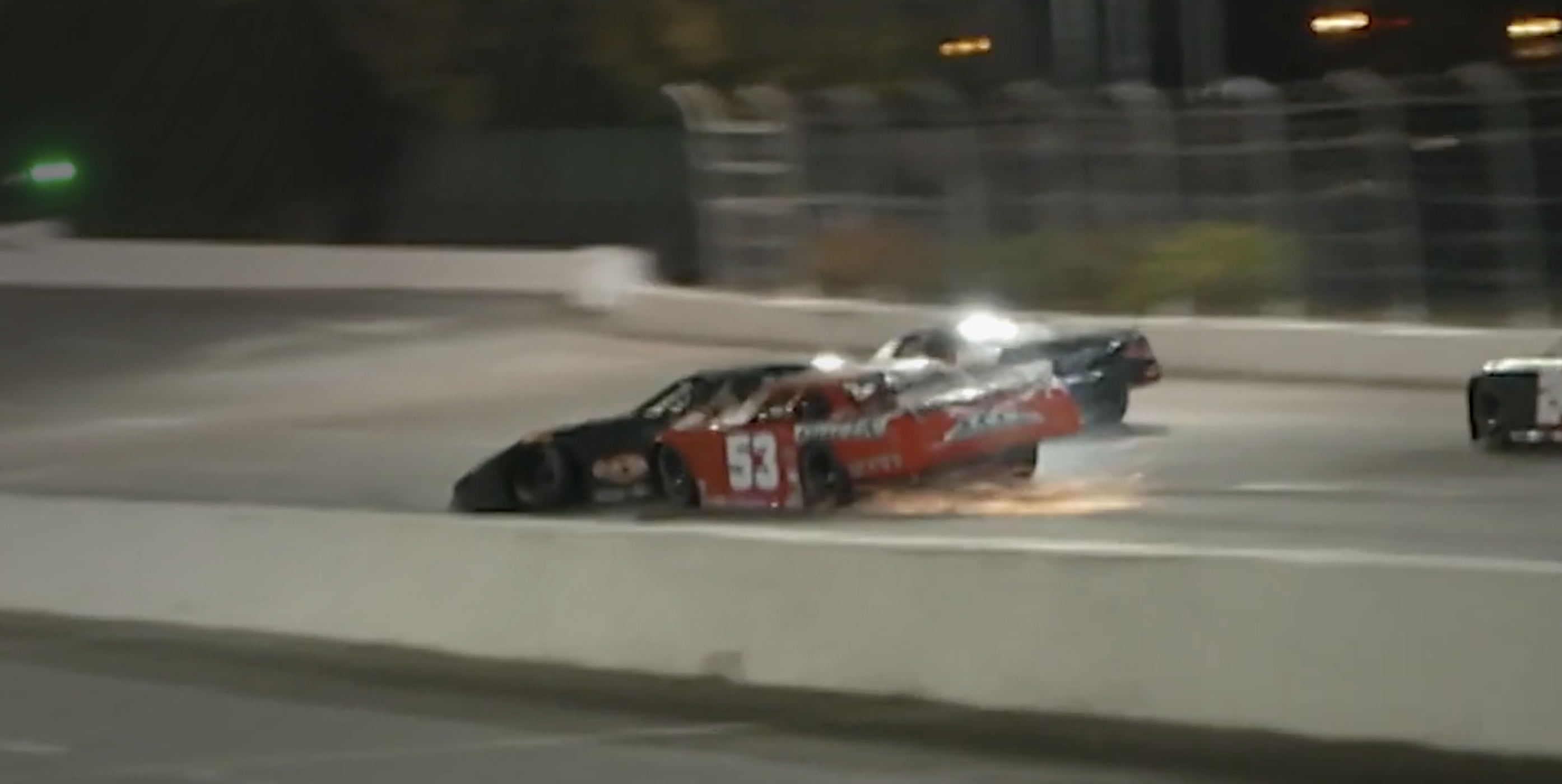 All American 400 CRASH! 