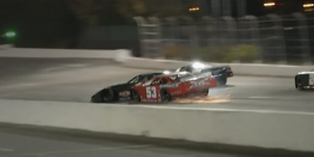 All American 400 CRASH!