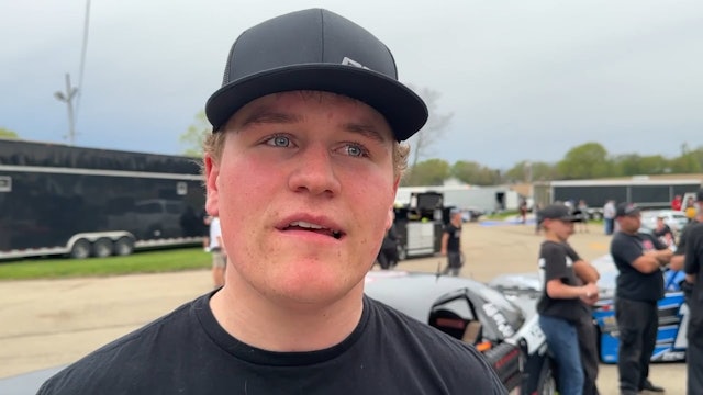 Gabe Sommers Post-Race - ASA STARS National Tour at Madison - 5.7.23