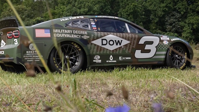 DOW Car Unveiled for Austin Dillon