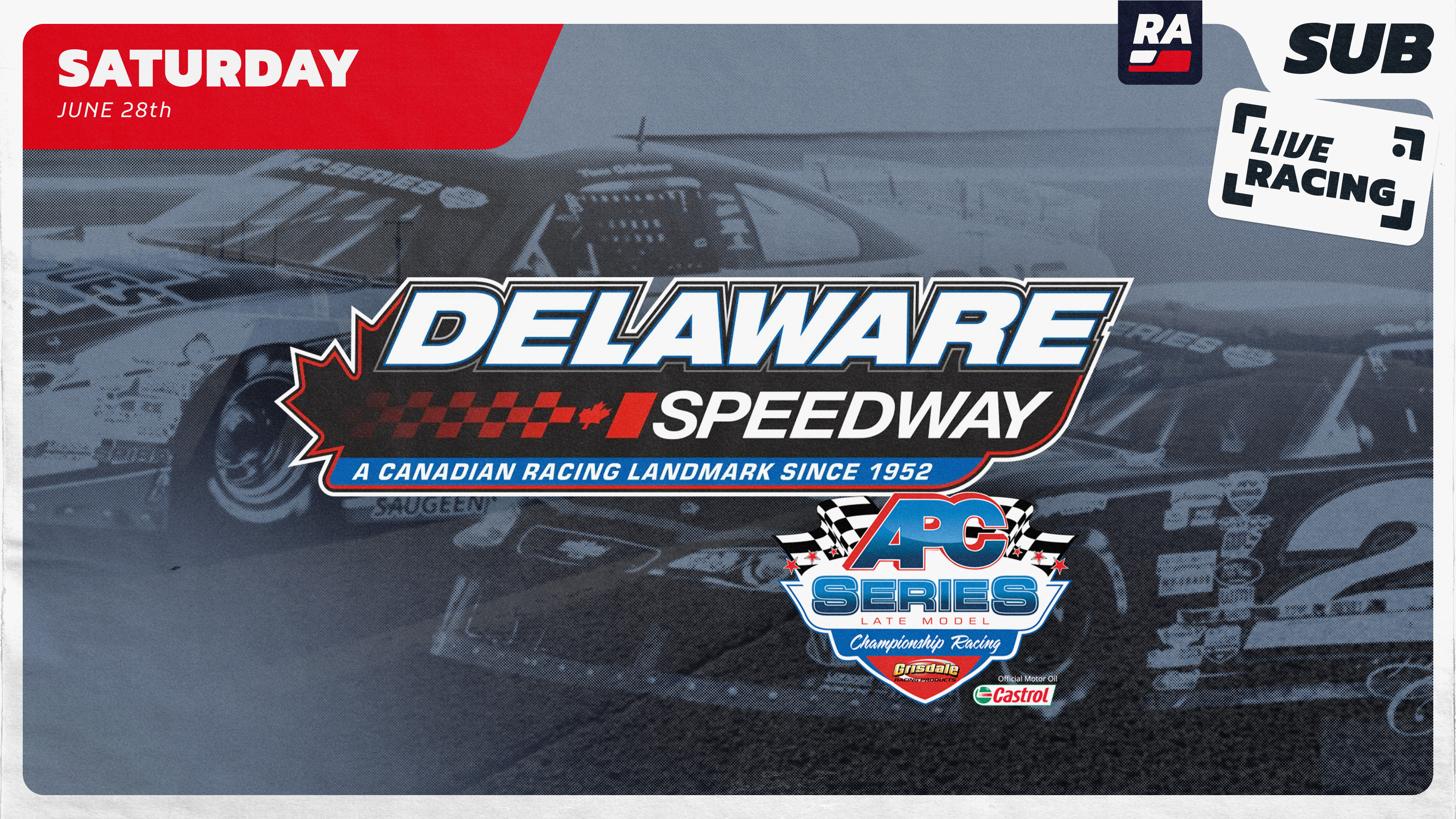 REPLAY - APC United Racing Series Late Models at Delaware (ON, Canada) - 6.28.25