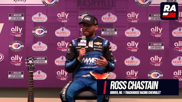 Ross Chastain Nashville Superspeedway Post-Race Press Conference