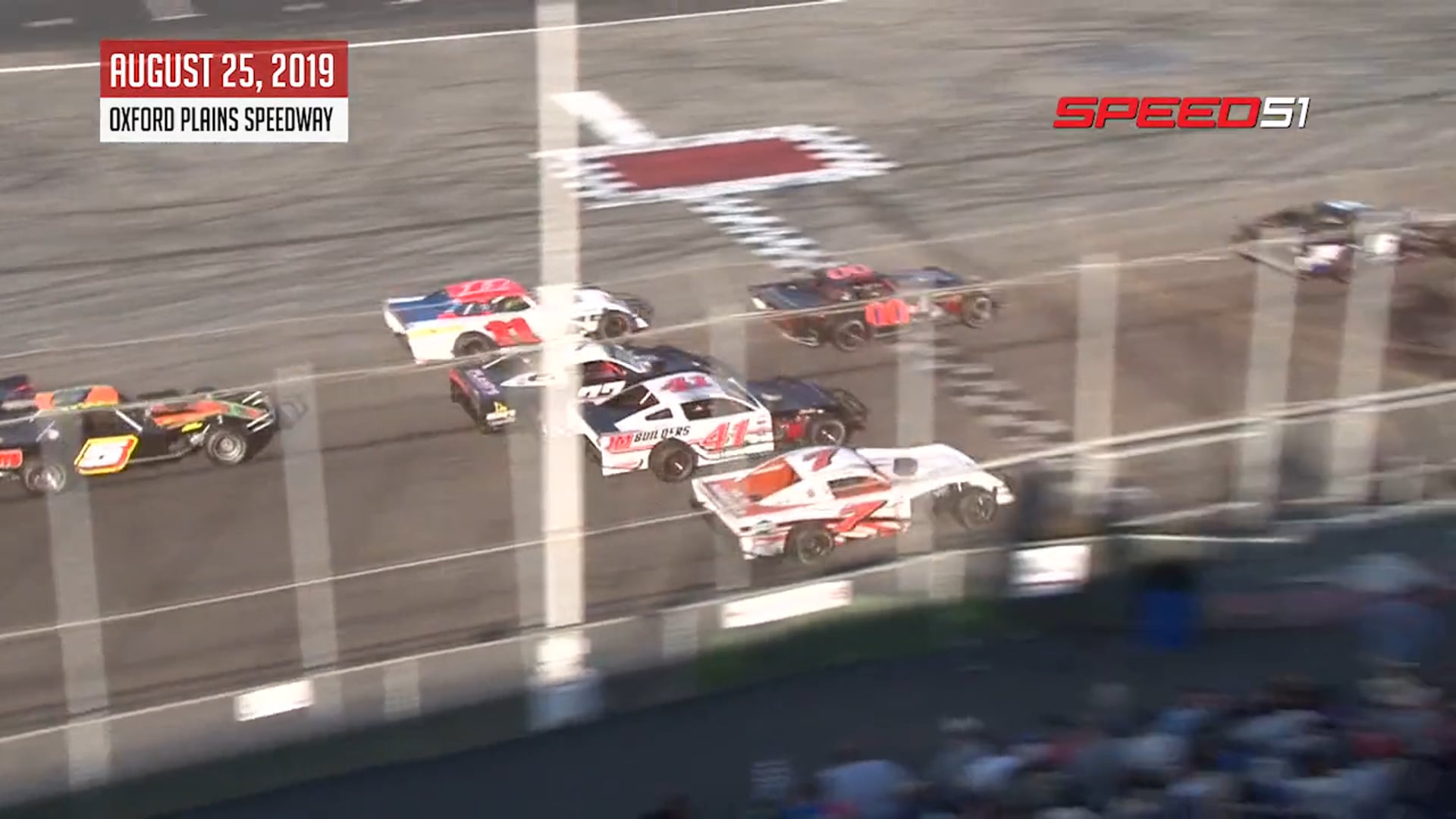 PASS Modifieds at Oxford Plains - Highlights - Aug. 25, 2019