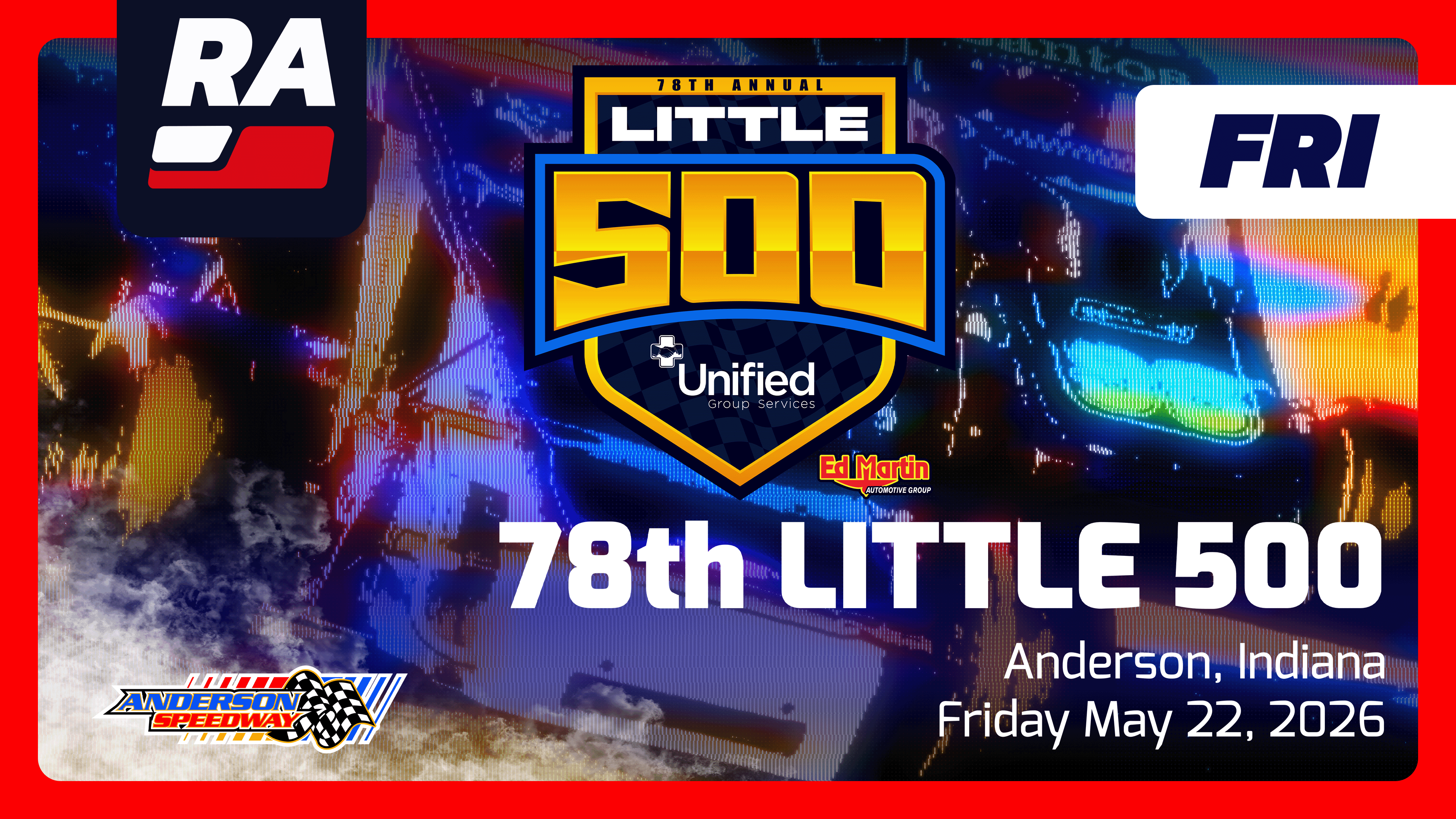 SUB 5.22.26 - Little 500 Bump Day FRIDAY at Anderson (IN)