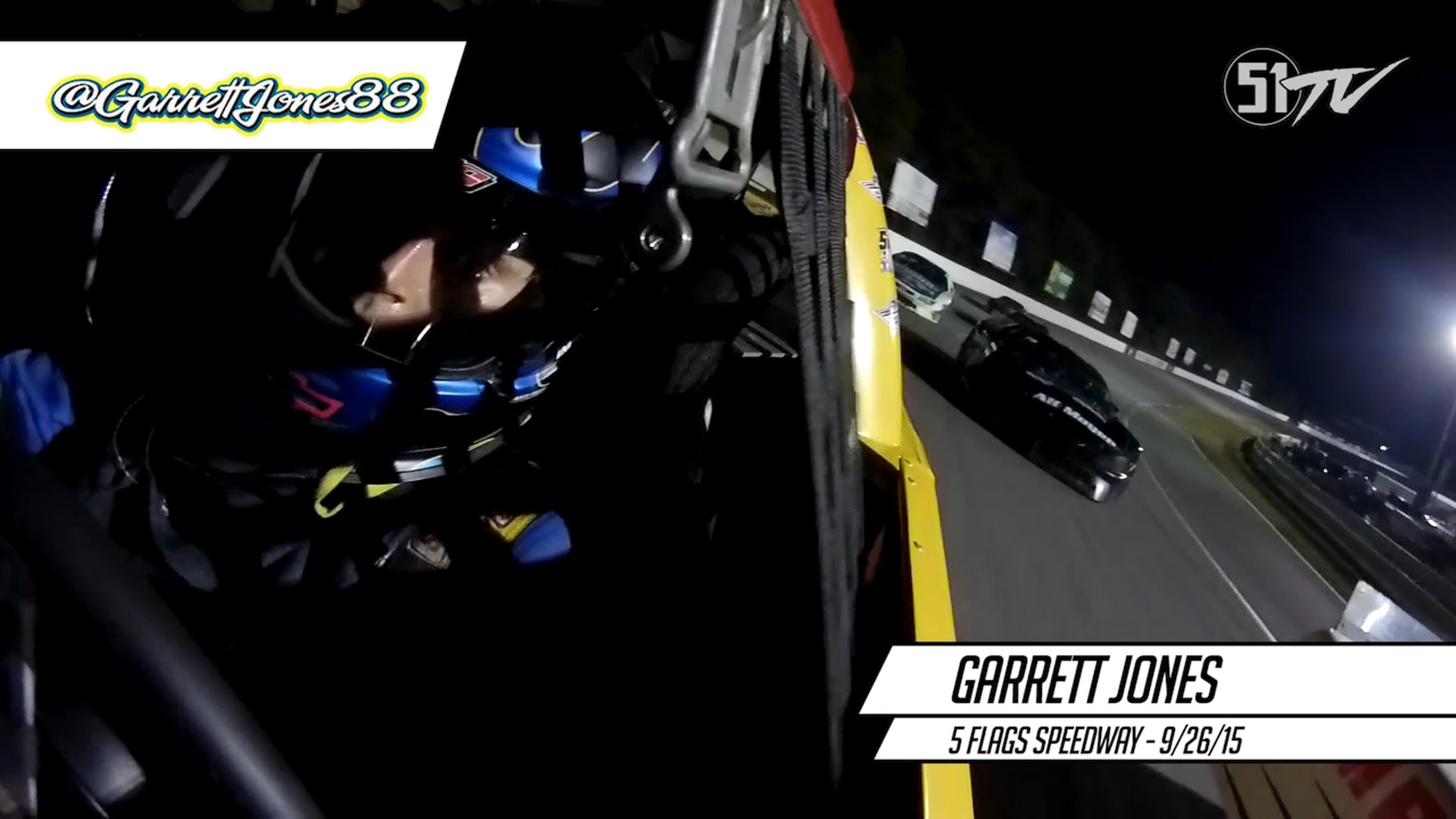 garrett jones in car sss five flags 9-26-15