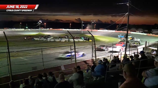 Highlights - Super Late Models at Citrus County Speedway - 6.18.22