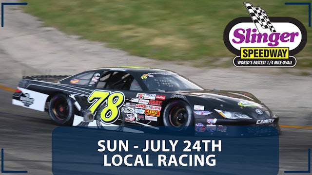 Replay - Hog Night Local Racing at Slinger - 7.24.22