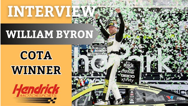 INTERVIEW: William Byron gets win #2 ...