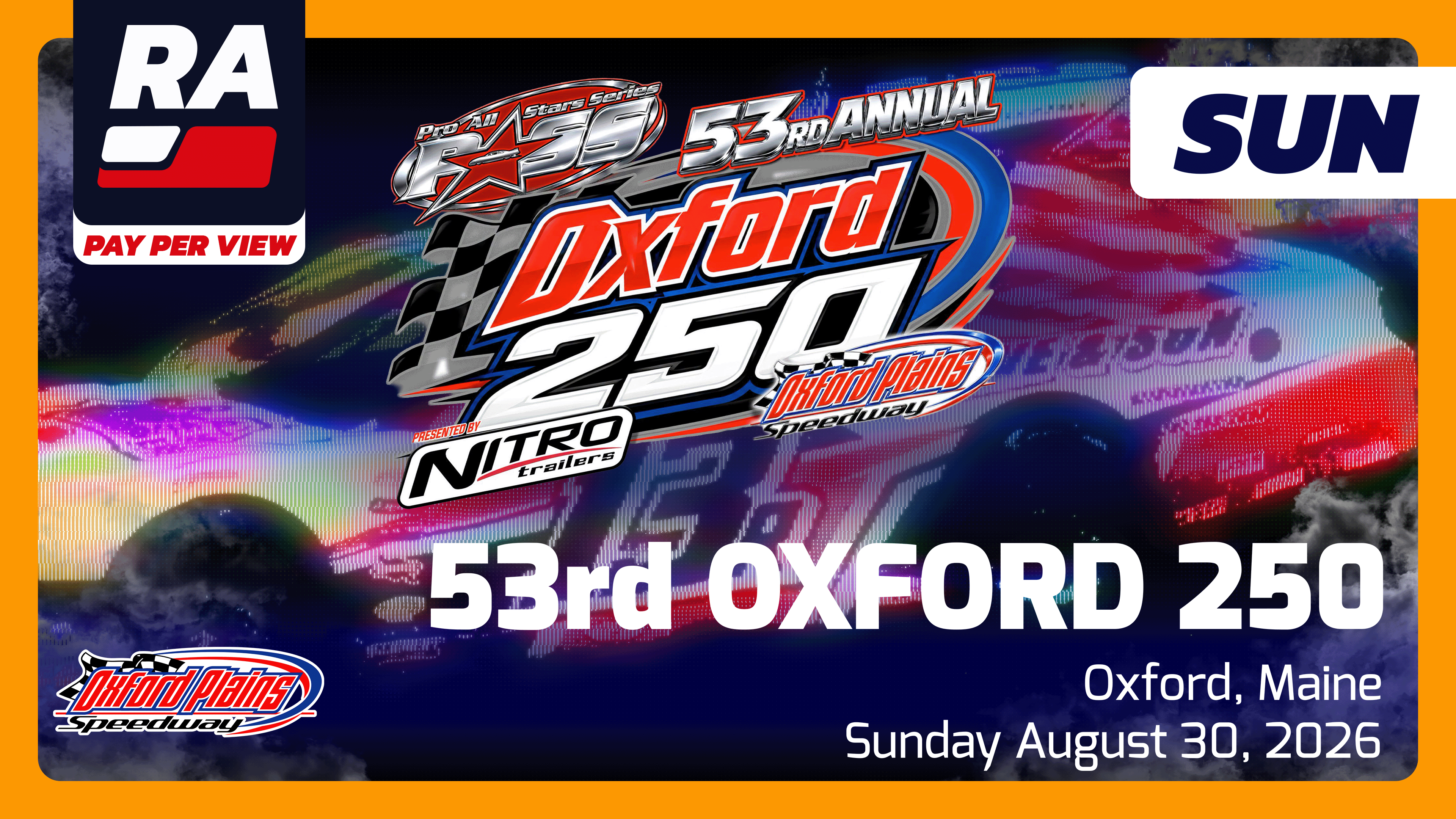 PPV - SUNDAY ONLY - 2026 Oxford 250