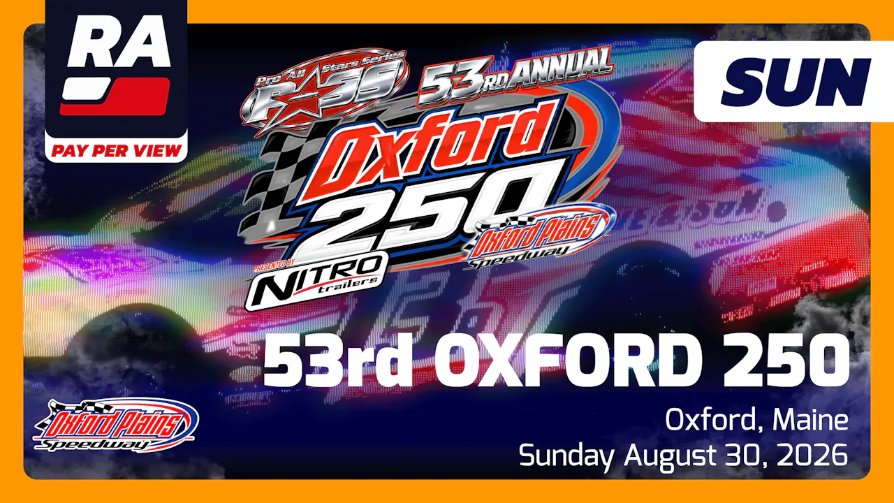 PPV - SUNDAY ONLY - 2026 Oxford 250
