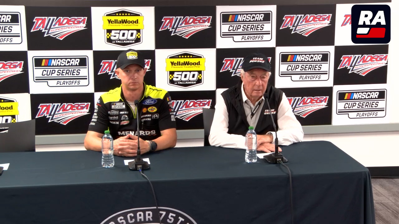 Roger Penske, Jonathan Hassler Talladega Post-Race Press Conference