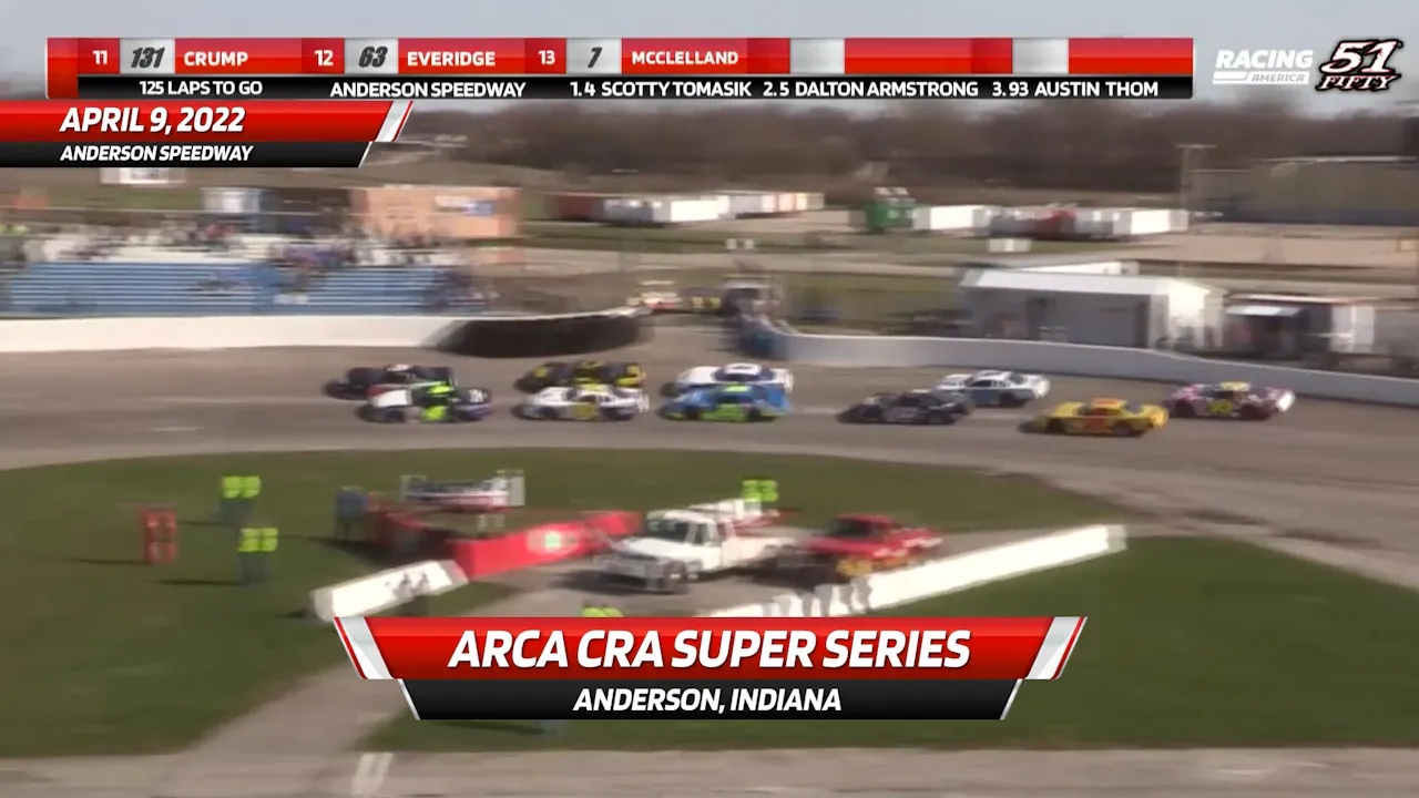 HIghlights - ARCA CRA Super Series at Anderson - 4.9.22 - Racing ...