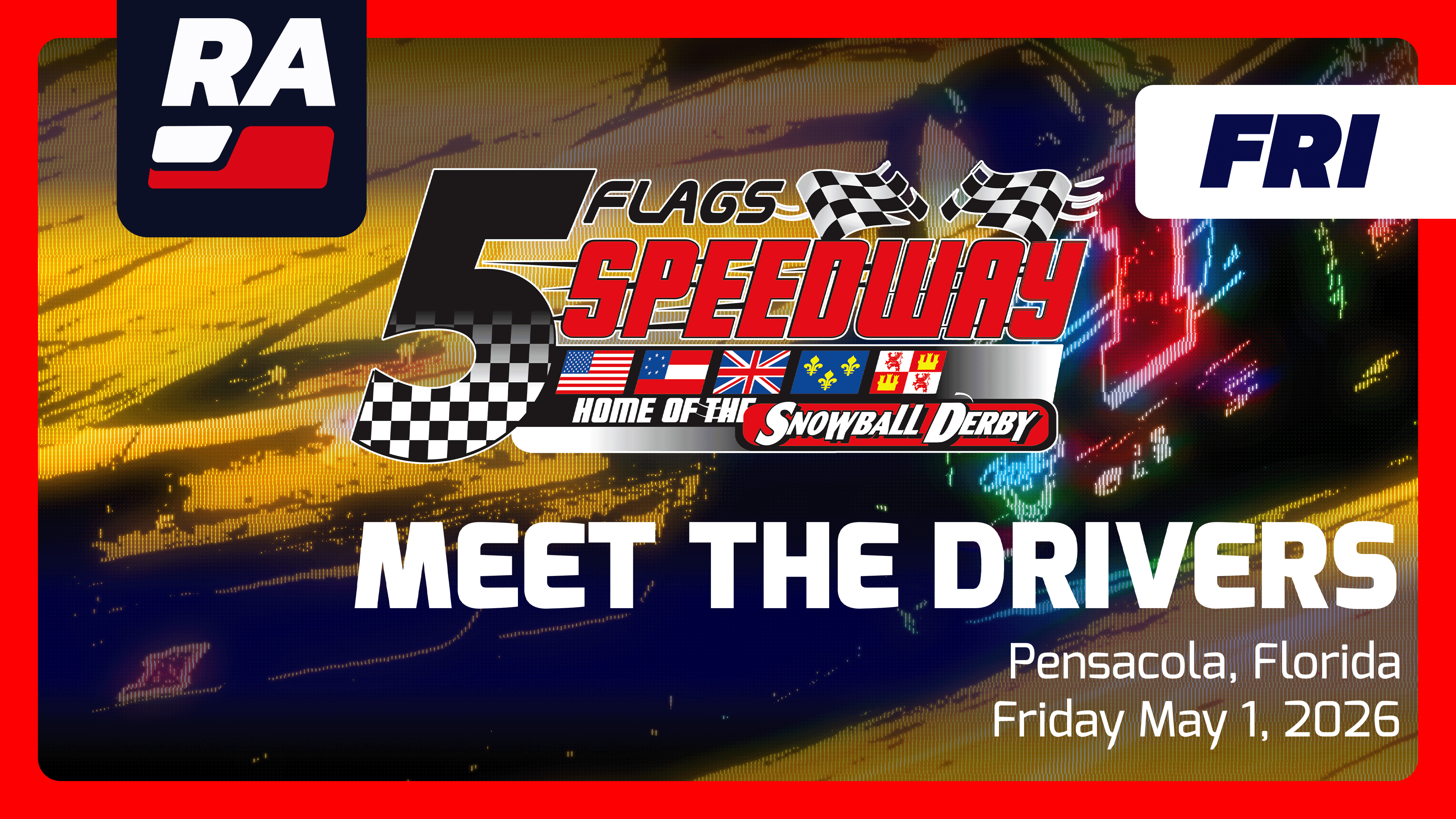 SUB 5.1.26 - Five Divisions Racing at Five Flags (FL)