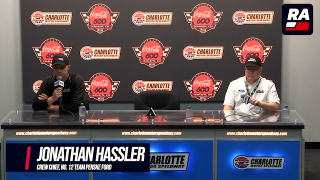 Jonathan Hassler-Michael Nelson Coca-Cola 600 Post-Race Press Conference