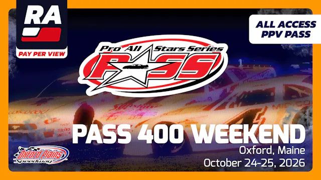 PPV - PASS 400 Weekend at Oxford