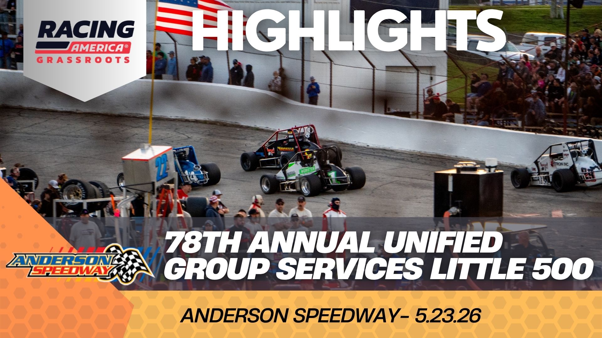 Highlights - 78th Annual Unified Group Services Little 500 | Anderson Speedway
