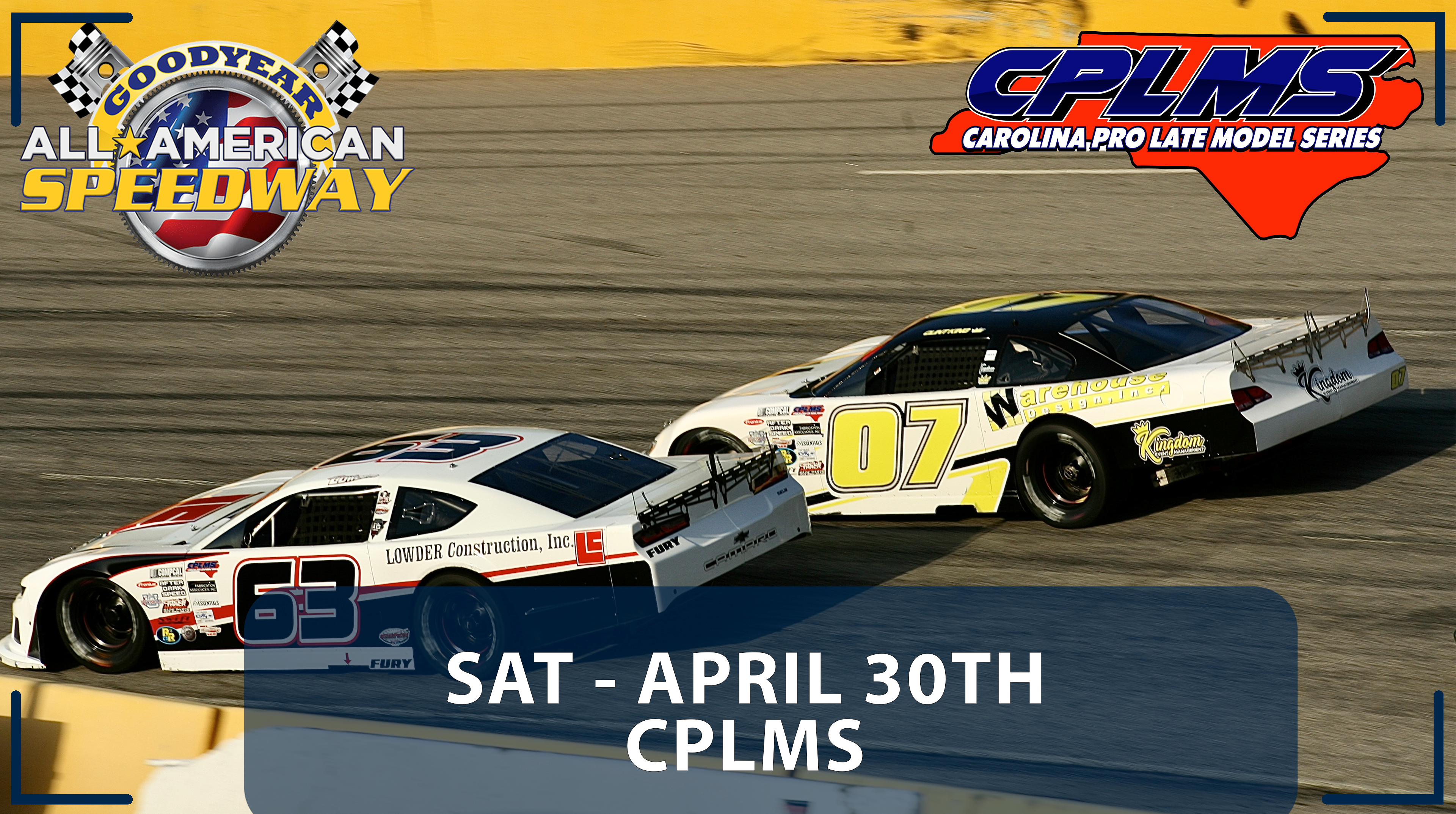 Replay - Carolina Pro Late Models at Carolina at Goodyear - 4.30.22