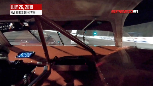 Southern Super Series at Five Flags - Donnie Wilson On-Board - July 26, 2019