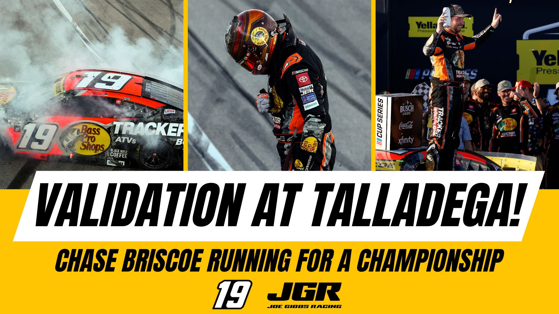 Chase Briscoe Wins Talladega To Earn A Spot In The Championship 4