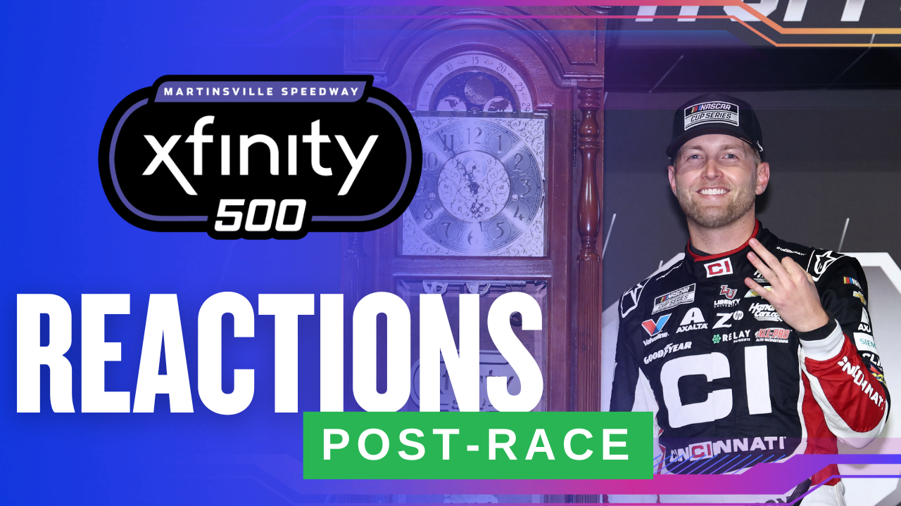 William Byron Dominates Martinsville and Goes To Phoenix! | Post-Race Reactions
