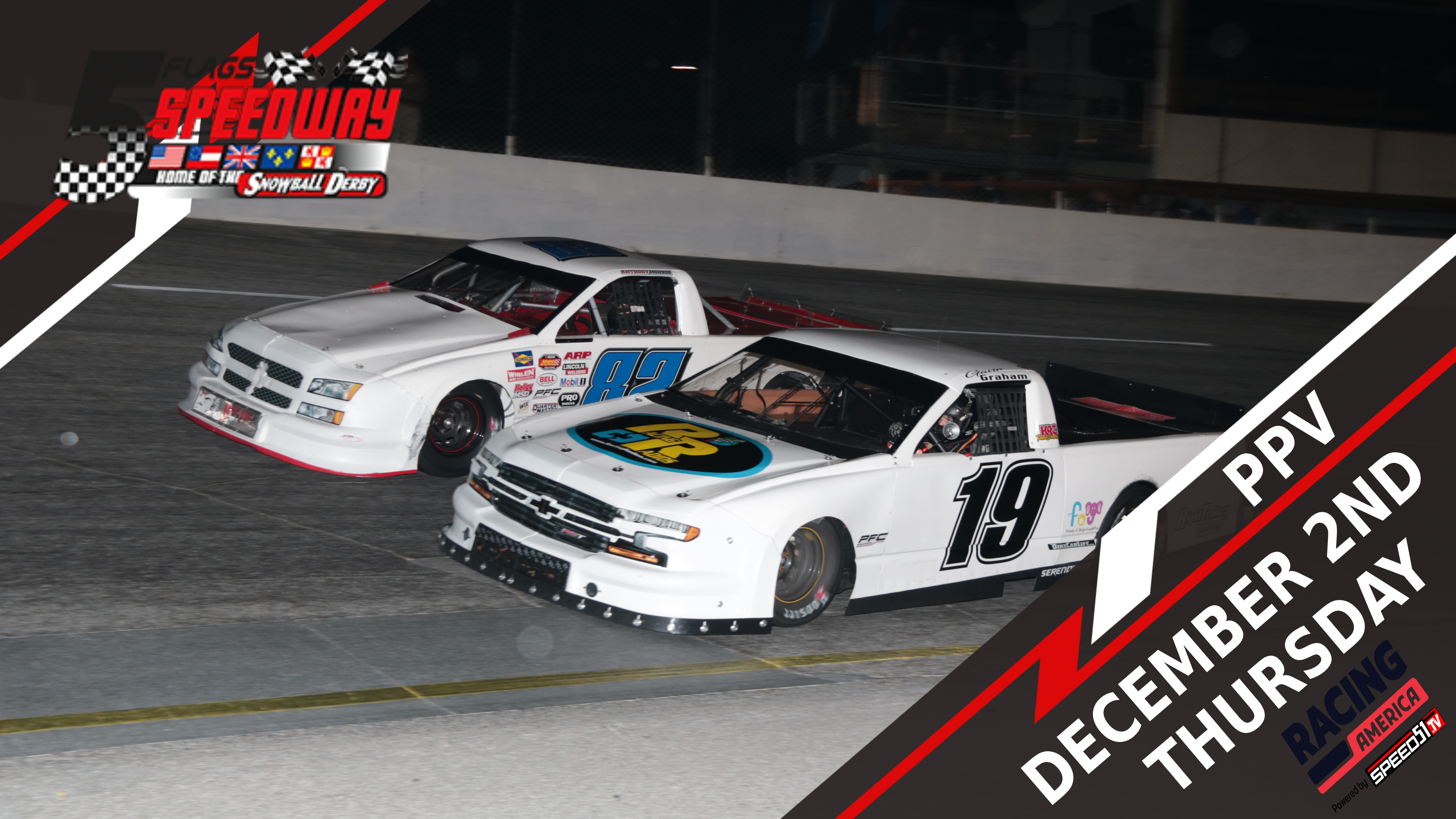 Replay - Thursday Night Features - 54th Snowball Derby - 12.2.21