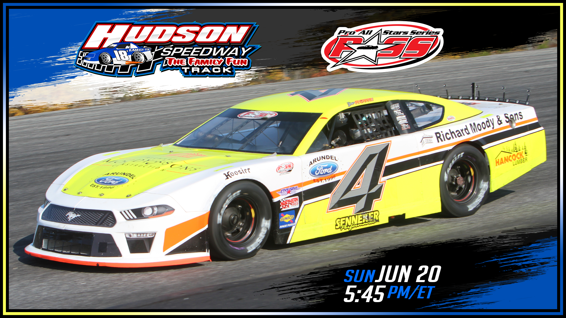 PASS Super Late Models at Hudson - Replay - June 20, 2021