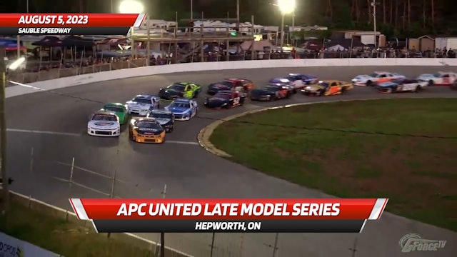 Highlights - APC Late Models at Sauble Speedway - 8.5.23