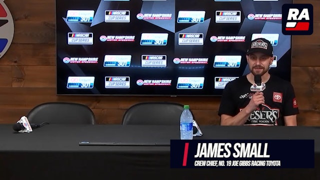 James Small, Joe Gibbs New Hampshire Post-Race Press Conference