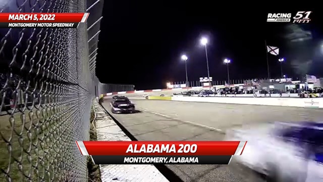 Last Five Laps - Alabama 200 at Montgomery Motor Speedway - 3.5.22