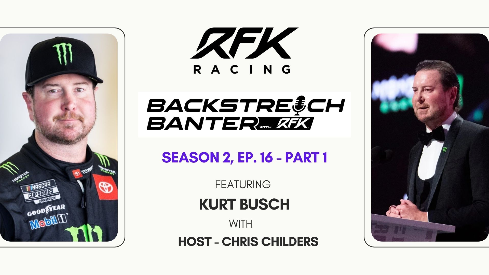 Backstretch Banter w/ RFK - Season 2 Episode 15 ft. Kurt Busch