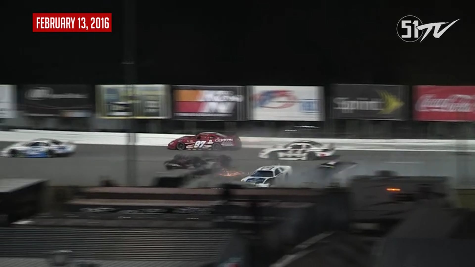 Pro Late Models at New Smyrna - Highlights - Feb. 13, 2016