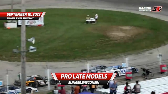 Highlights - Pro Late Models at Slinger Speedway - 9.10.23