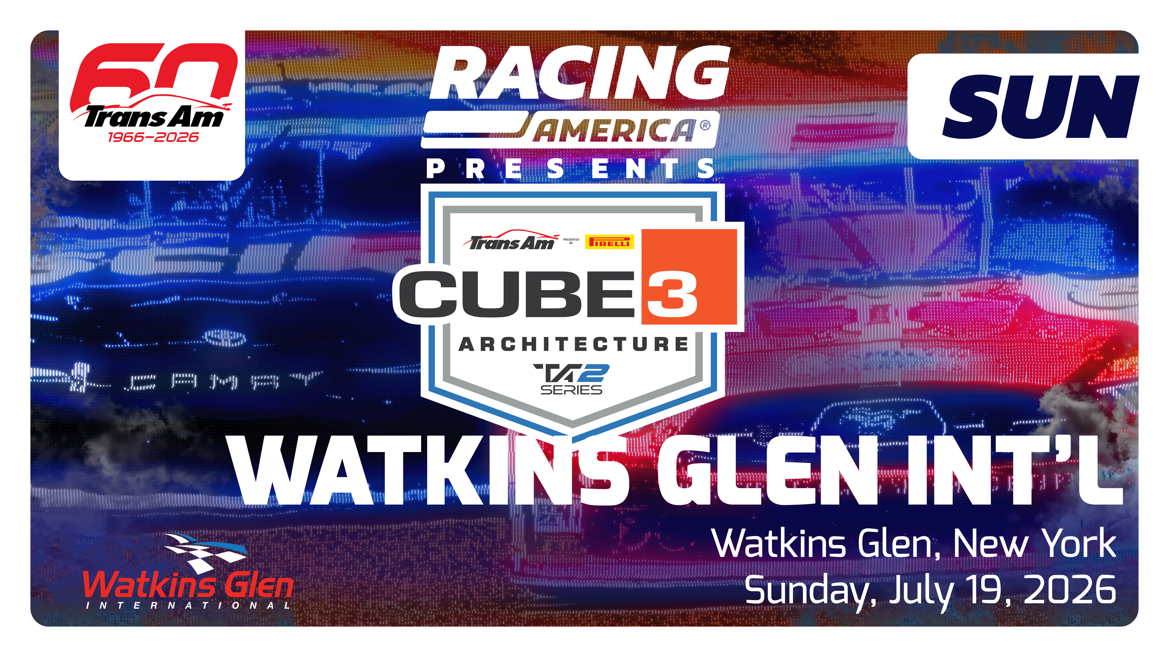 UNLOCKED 7.19.26 2:00 PM - Trans Am CUBE 3 ARCHITECTURE TA2 Series at Watkins Glen (NY)