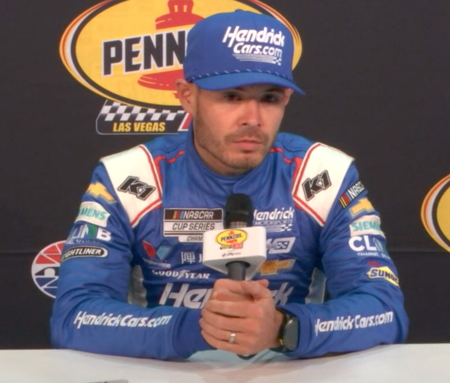 Kyle Larson & Cliff Daniels Las Vegas Post-Race Remarks