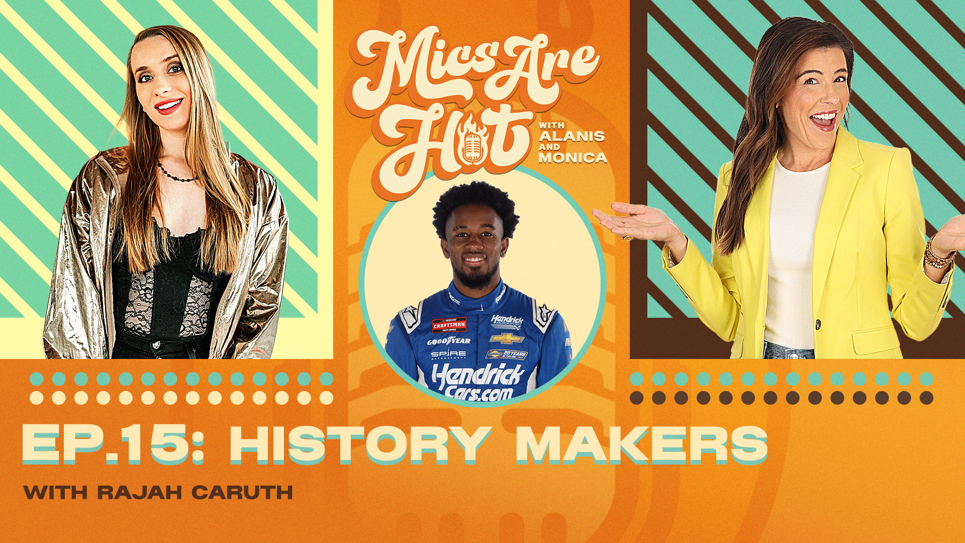 Ep. 15: History Makers w/ Rajah Caruth | Mics Are Hot Podcast
