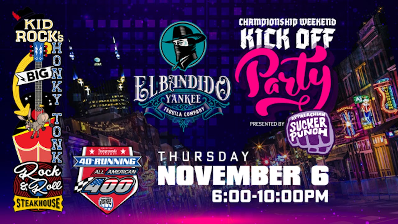 FREE - All American 400 Kickoff Party