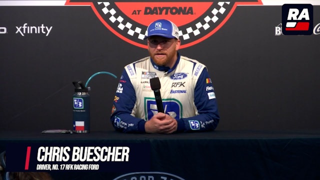 Chris Buescher Daytona Post-Race Press Conference