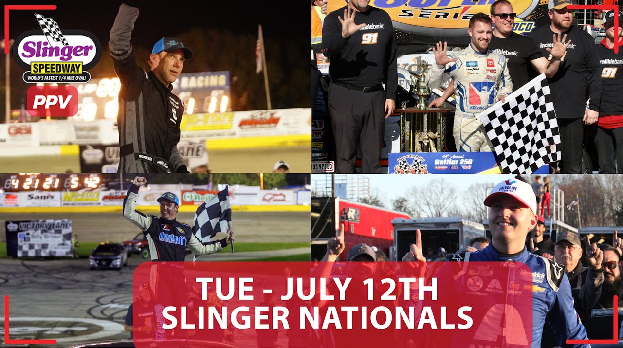 Replay Slinger Nationals at Slinger Speedway 7.12.22 Racing