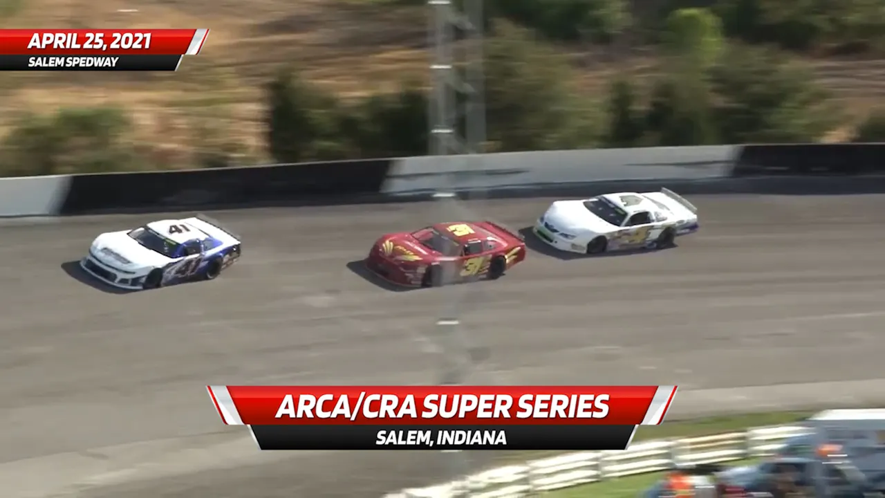 Last Five Laps - ARCA CRA Super Series at Salem - 4.25.21 - Racing ...