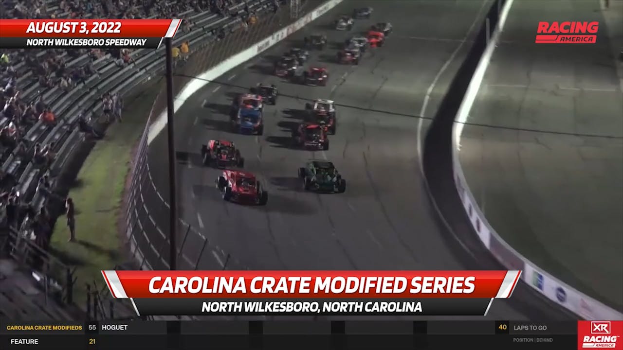 Highlights Carolina Crate Modified Series at North Wilkesboro 8.3.