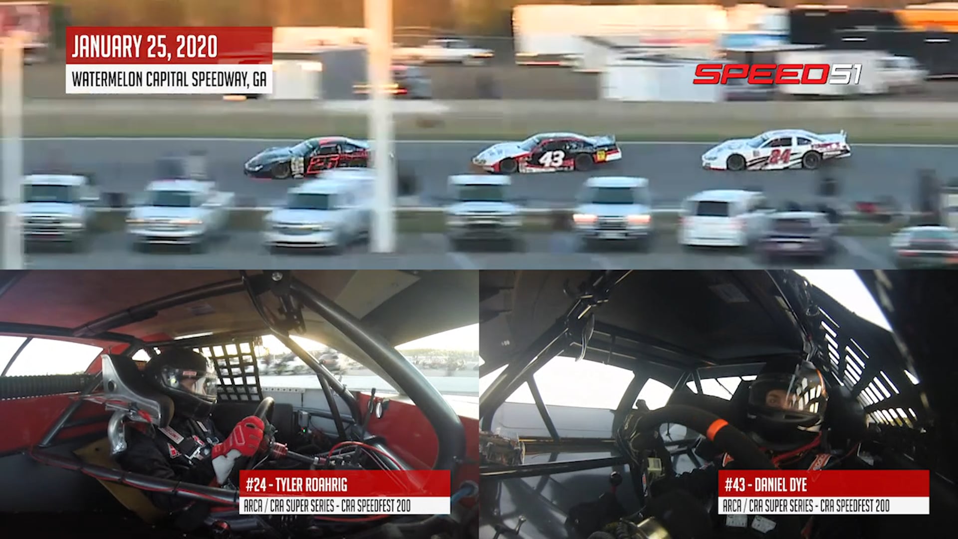 Speedfest 200 at Cordele - On Board Highlights - Jan. 25, 2020 