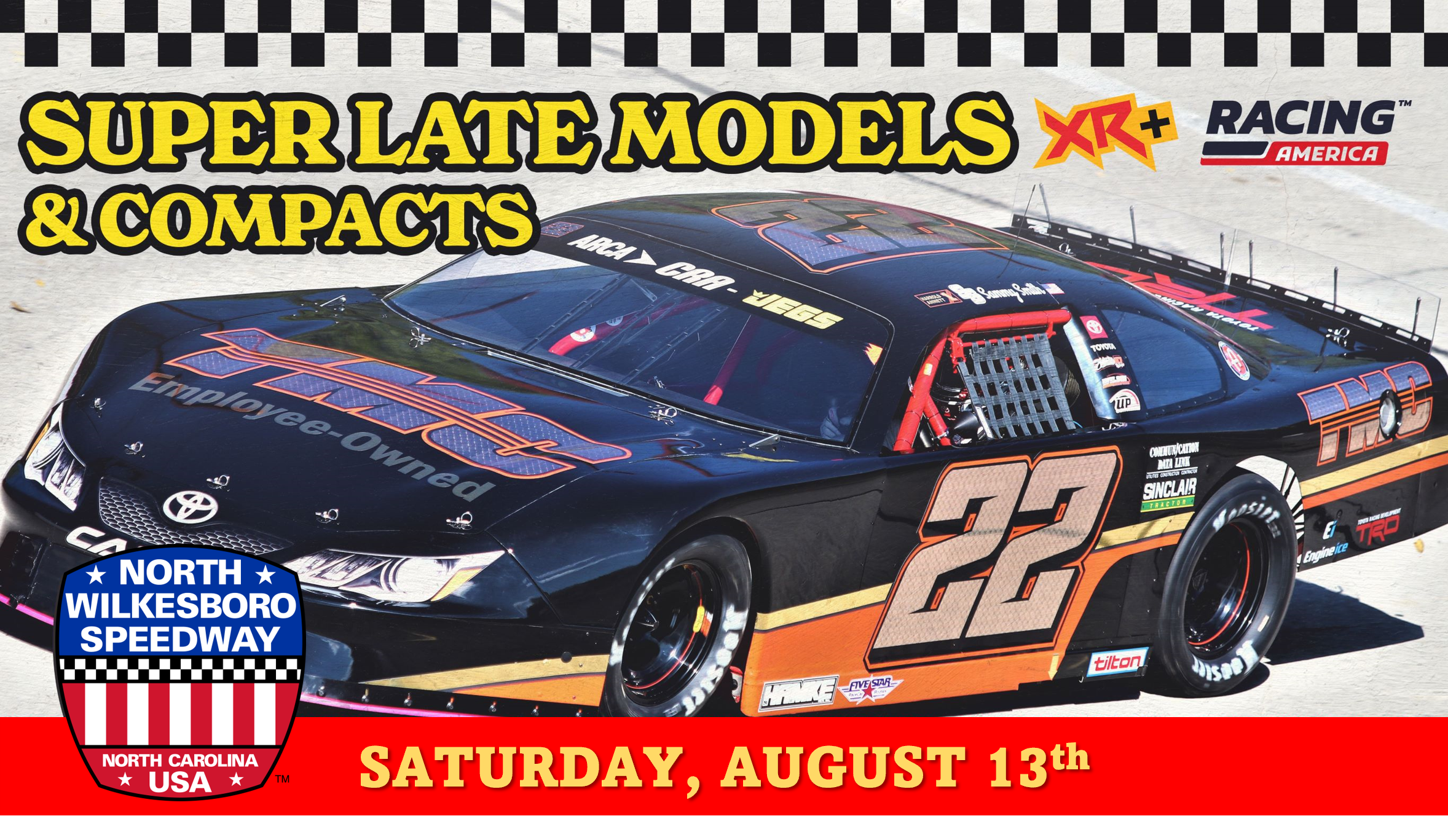 PPV 8.13.22 - Super Late Models & Vores Compacts at North Wilkesboro