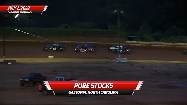 Highlights - Pure Stocks at Carolina Speedway - 7.2.22